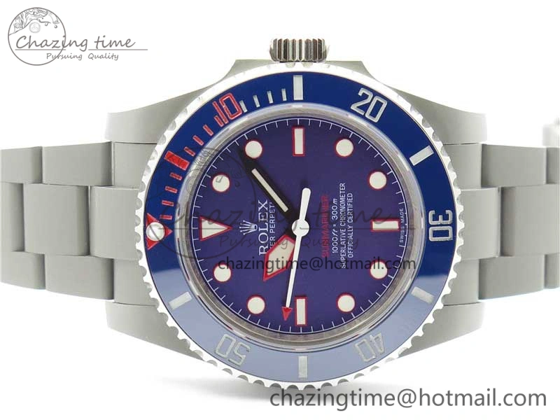 The Rough Matt Carbon Sandblast SS GMF Best Edition Blue Dial on SS Bracelet SA3130