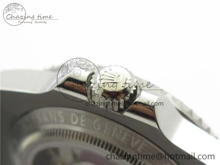 The Rough Matt Carbon Sandblast SS GMF Best Edition Carbon Dial on SS Bracelet SA3130