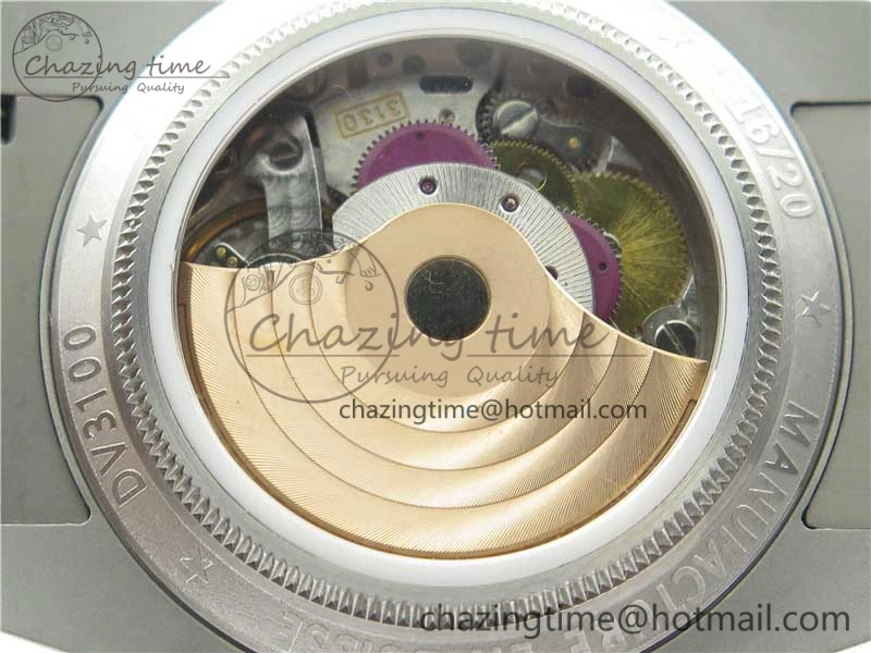The Rough Matt Carbon Sandblast SS GMF Best Edition Carbon Dial on SS Bracelet SA3130