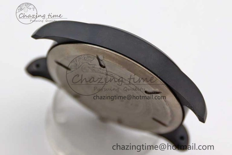 Top Gun IW326901 Ceramic M+F 1:1 Best Edition Black Dial on Black Nylon Strap A2892