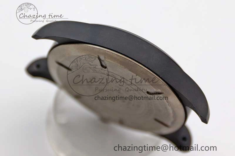 Top Gun IW326901 Ceramic M+F 1:1 Best Edition Black Dial on Black Nylon Strap A2892
