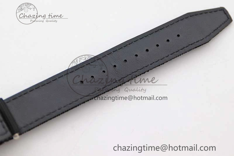 Top Gun IW326901 Ceramic M+F 1:1 Best Edition Black Dial on Black Nylon Strap A2892