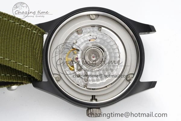 Top Gun Pilot Mark XVIII Limited “SFTI” M+F 1:1 Best Edition Black Dial on Green Nylon Strap A35111