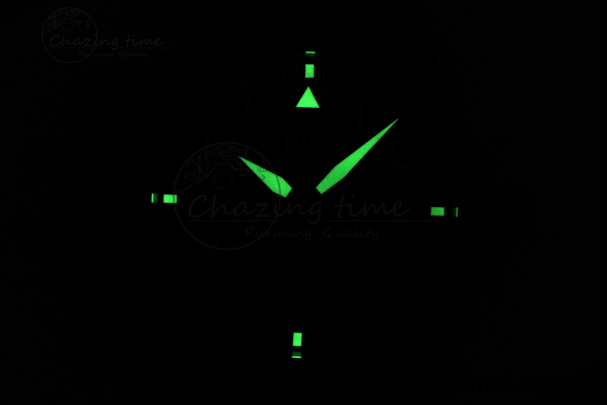 Top Gun Pilot Mark XVIII Limited “SFTI” M+F 1:1 Best Edition Black Dial on Green Nylon Strap A35111