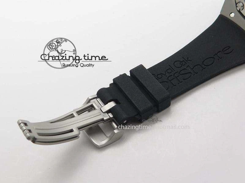 Tourbillon Concept GMT SS Black Blue Dial On Black Rubber Strap Japan Quartz