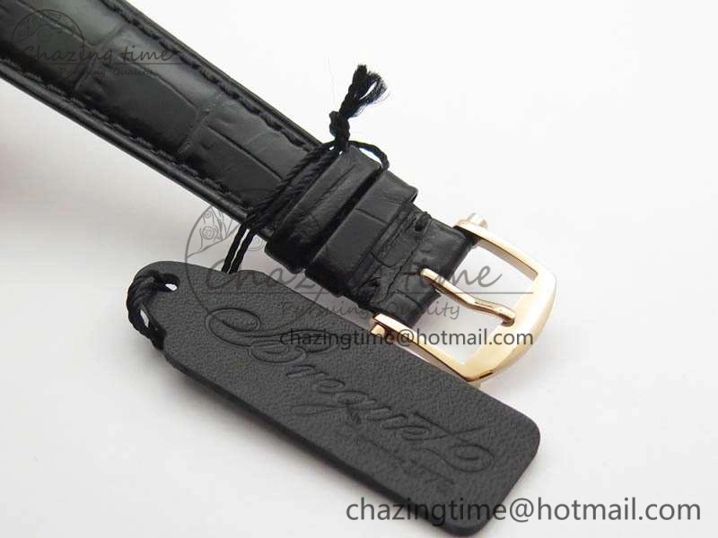 Tradition 7057BR R9 9W6 RG Real PR SF 1:1 Best Edition RG Skeleton Dial On Leather Strap A507