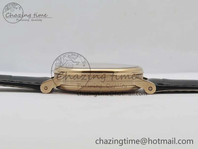 Tradition 7057BR R9 9W6 RG Real PR SF 1:1 Best Edition RG Skeleton Dial On Leather Strap A507