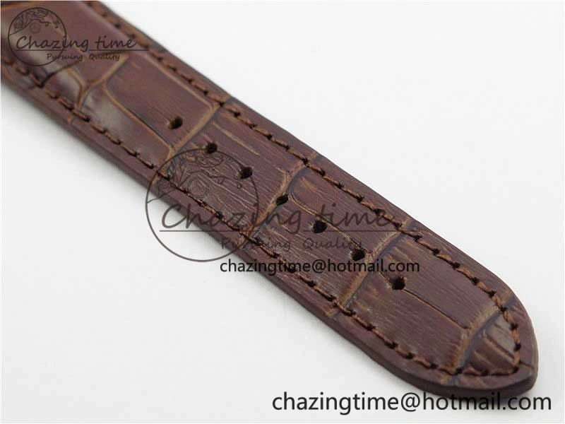 Traditionnelle 85290 RG AIF Best Edition White Dial on Brown Leather Strap A2475SC