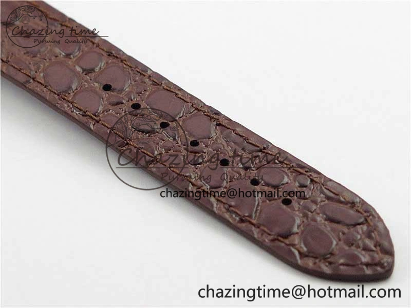 Traditionnelle 85290 RG AIF Best Edition White Dial on Brown Leather Strap A2475SC