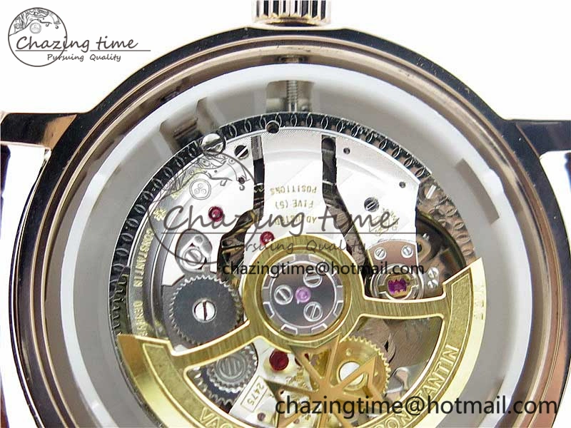Traditionnelle 85290 RG AIF Best Edition White Dial on Brown Leather Strap A2475SC