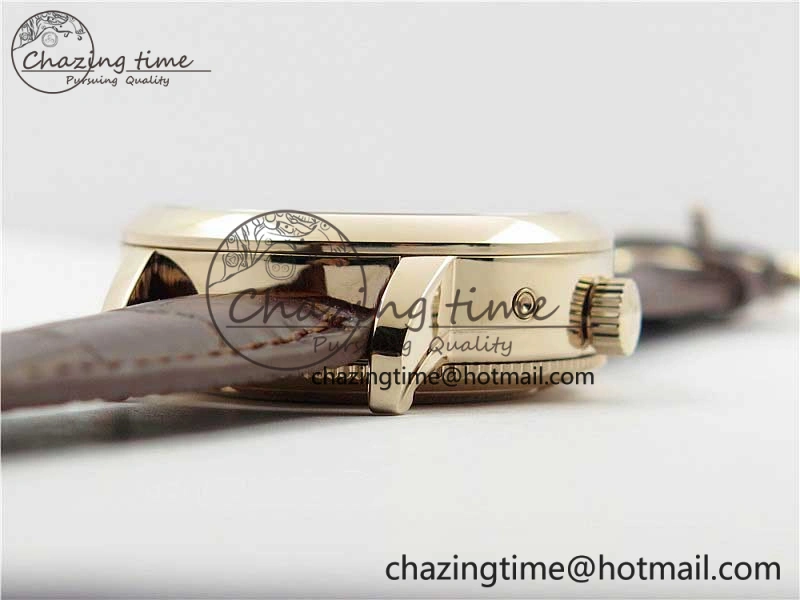 Traditionnelle 85290 RG AIF Best Edition White Dial on Brown Leather Strap A2475SC