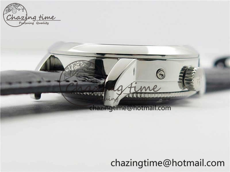 Traditionnelle 85290 SS AIF Best Edition White Dial on Black Leather Strap A2475SC