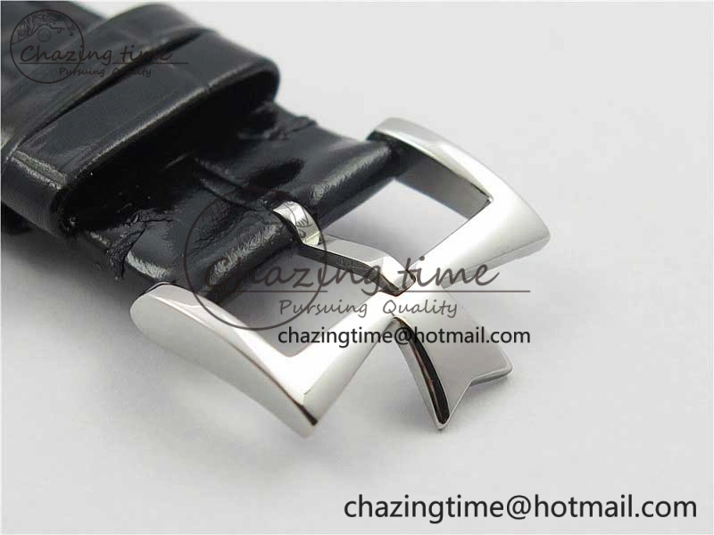 Traditionnelle 85290 SS AIF Best Edition White Dial on Black Leather Strap A2475SC