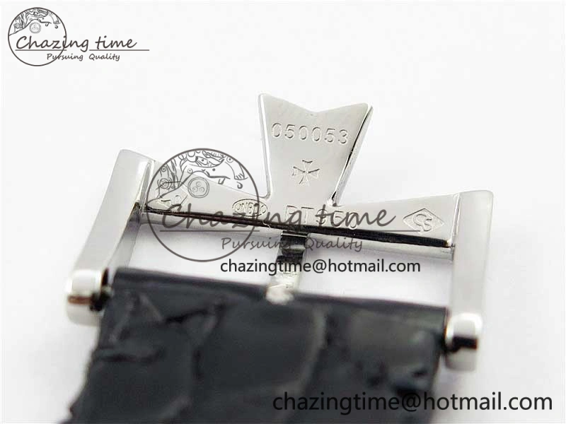 Traditionnelle 85290 SS AIF Best Edition White Dial on Black Leather Strap A2475SC