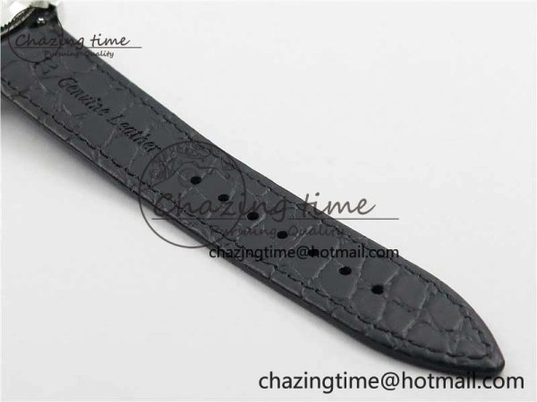 Traditionnelle 85290 SS AIF Best Edition White Dial on Black Leather Strap A2475SC