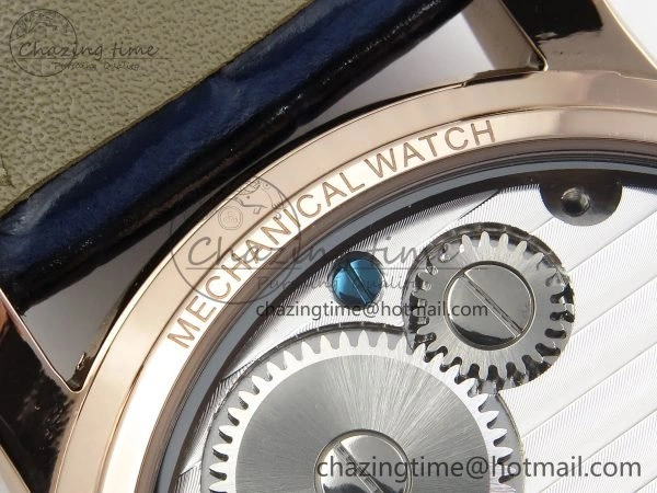 Traditionnelle Tourbillon RG RMSF Best Edition Blue Textured Dial on Blue Leather Strap