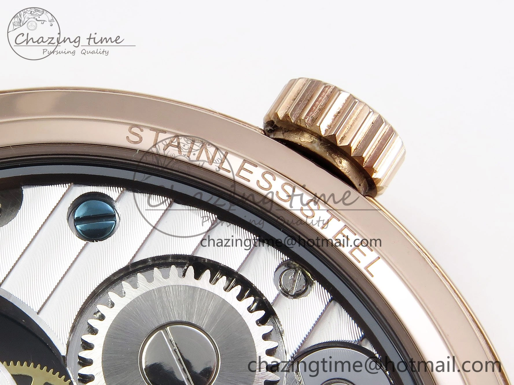 Traditionnelle Tourbillon RG RMSF Best Edition Blue Textured Dial on Blue Leather Strap