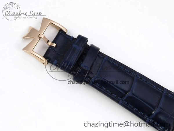 Traditionnelle Tourbillon RG RMSF Best Edition Blue Textured Dial on Blue Leather Strap