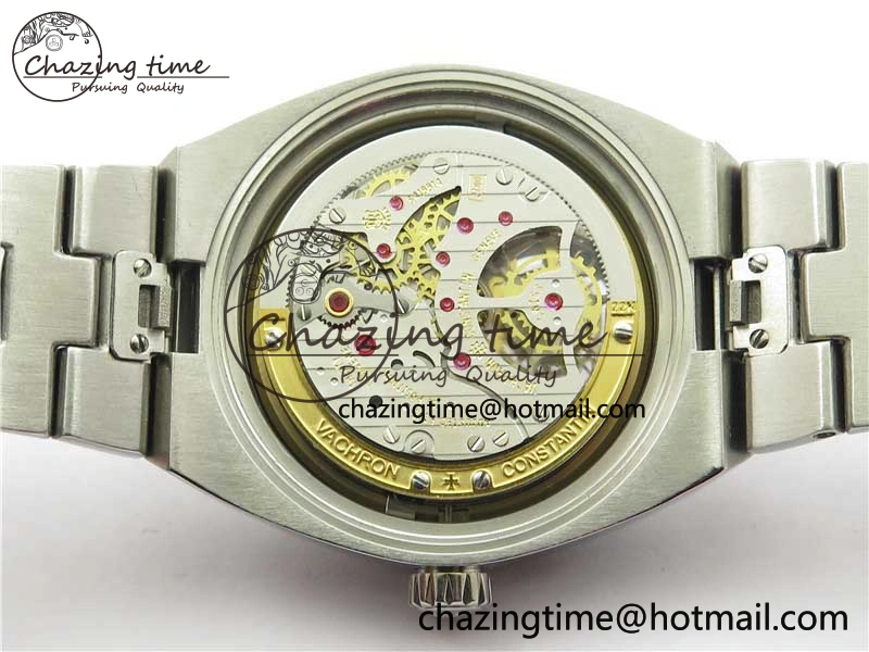 Traditionnelle Tourbillon SS EURF Best Edition Blue Dial on SS Bracelet