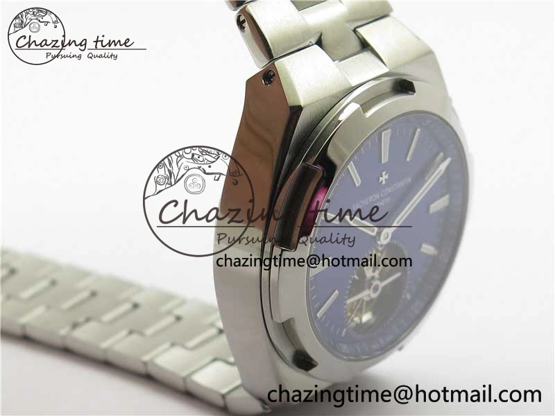 Traditionnelle Tourbillon SS EURF Best Edition Blue Dial on SS Bracelet