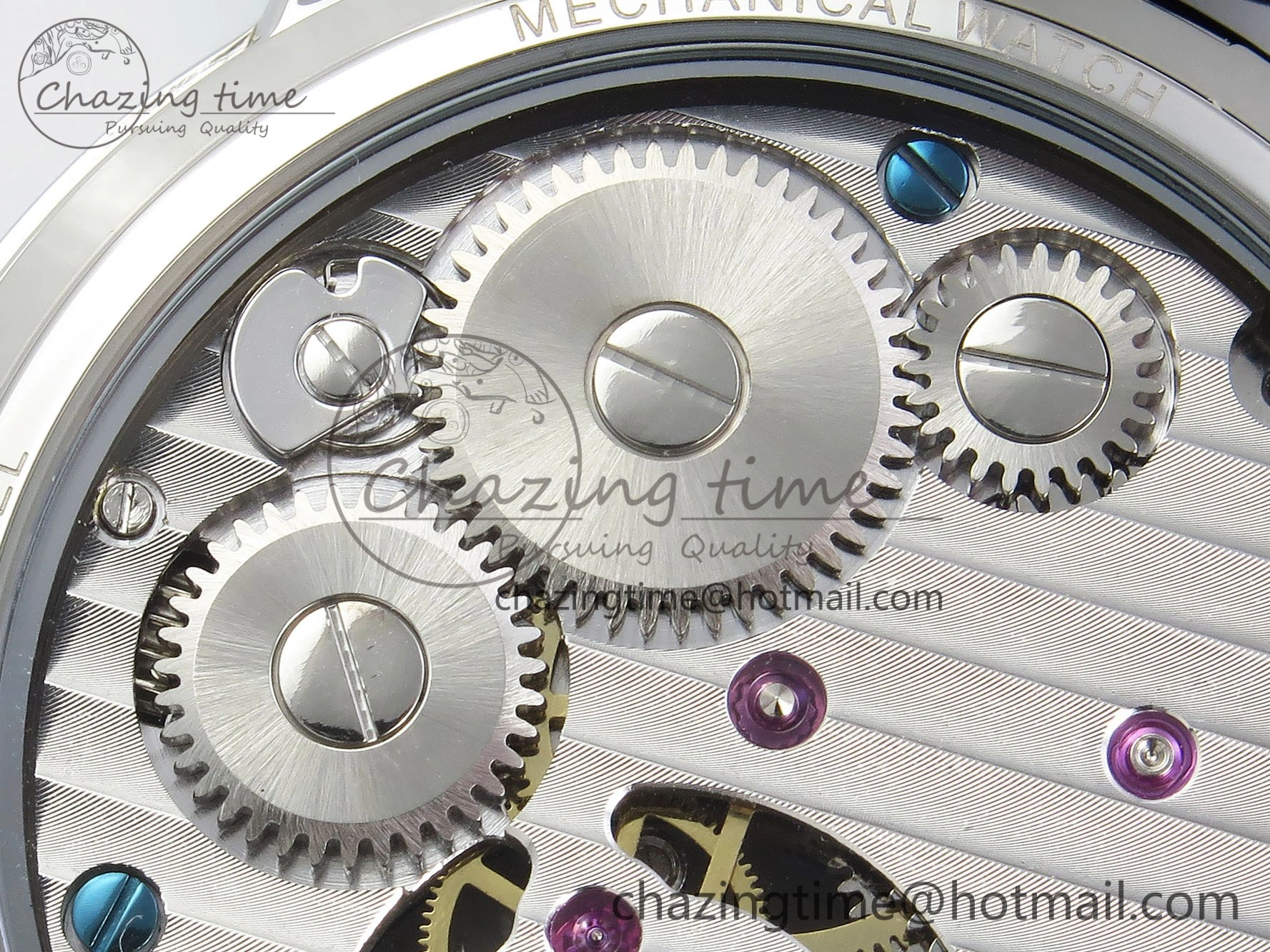 Traditionnelle Tourbillon SS RMSF Best Edition Blue Textured Dial on Blue Leather Strap