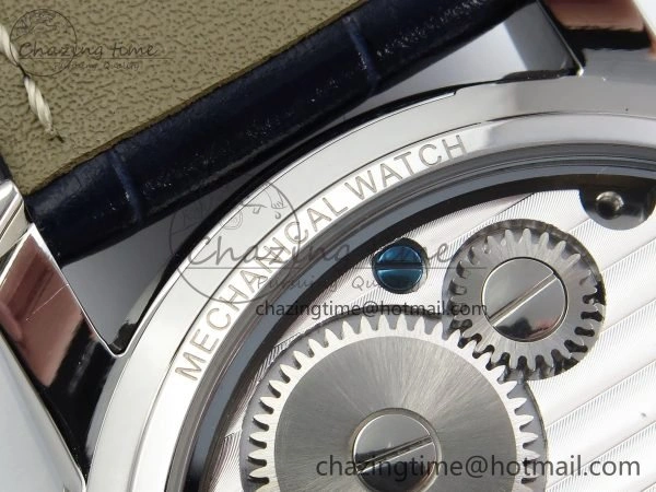 Traditionnelle Tourbillon SS RMSF Best Edition Blue Textured Dial on Blue Leather Strap