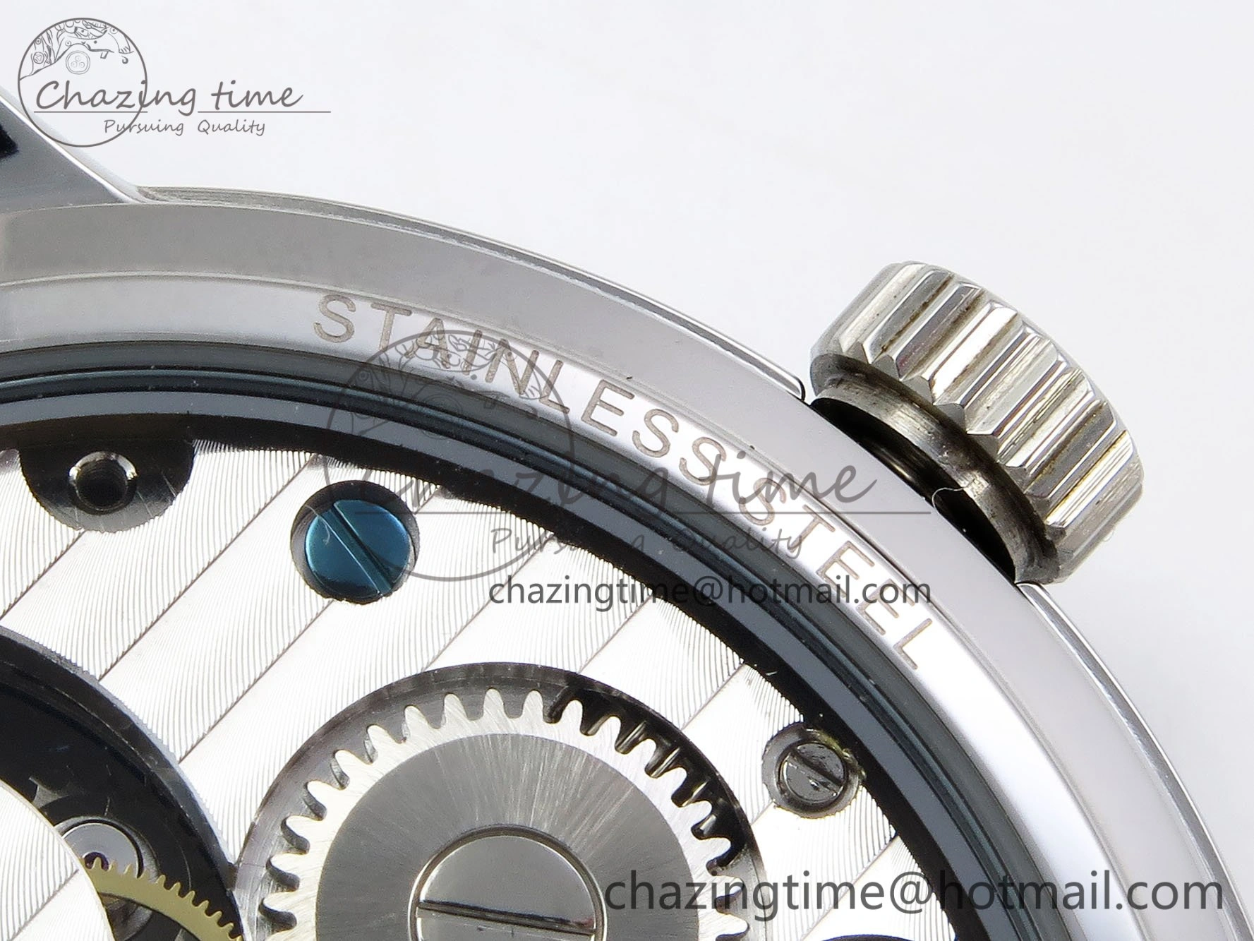 Traditionnelle Tourbillon SS RMSF Best Edition Blue Textured Dial on Blue Leather Strap
