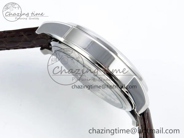 Traditionnelle Tourbillon SS RMSF Best Edition Silver Dial on Brown Leather Strap