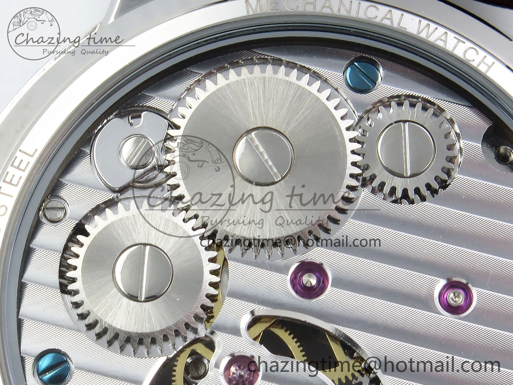 Traditionnelle Tourbillon SS RMSF Best Edition Silver Dial on Brown Leather Strap