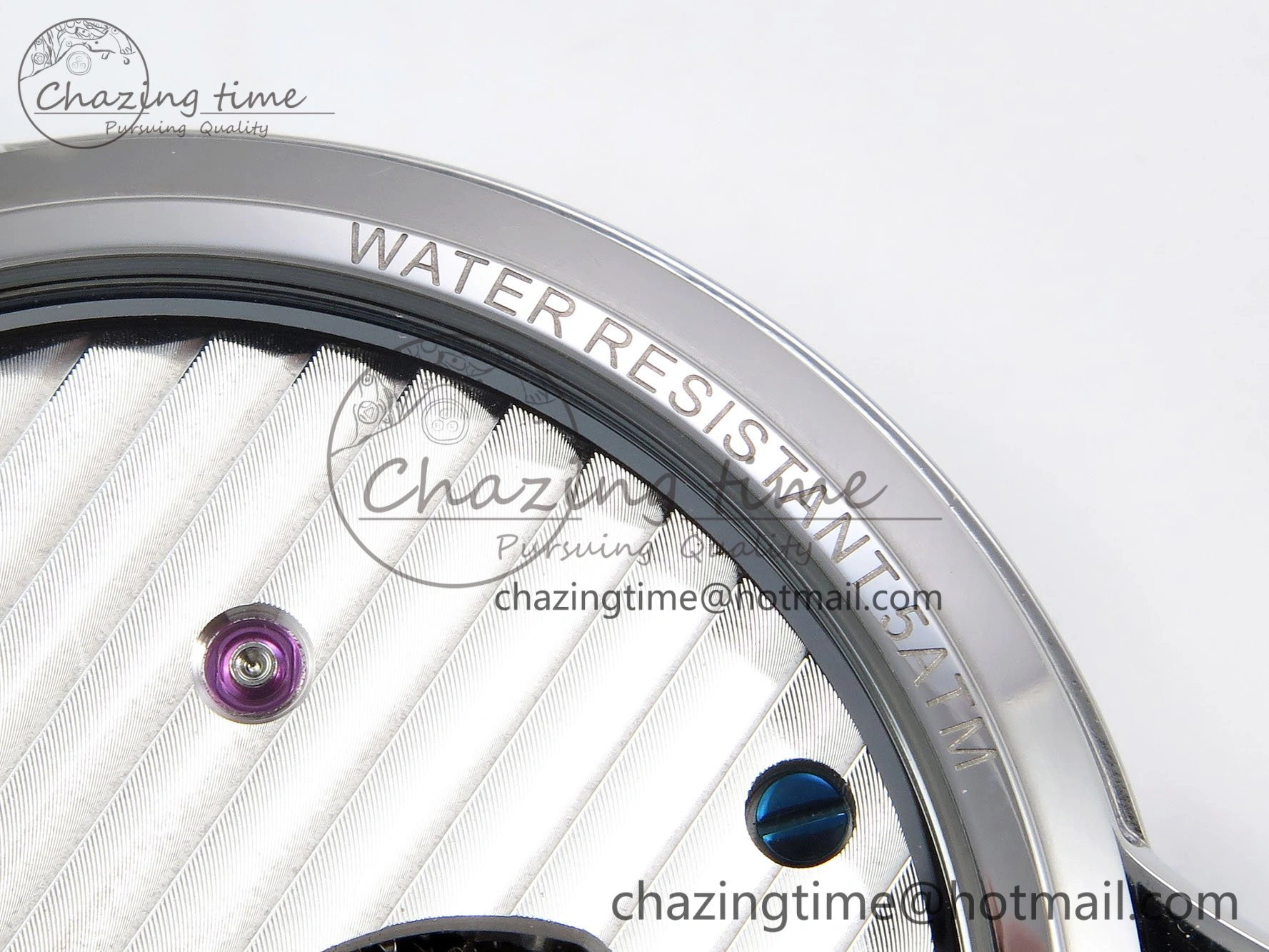 Traditionnelle Tourbillon SS RMSF Best Edition White Textured Dial on Black Leather Strap