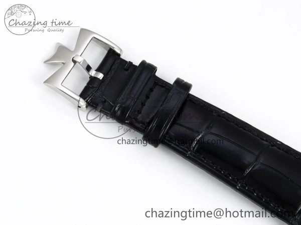 Traditionnelle Tourbillon SS RMSF Best Edition White Textured Dial on Black Leather Strap
