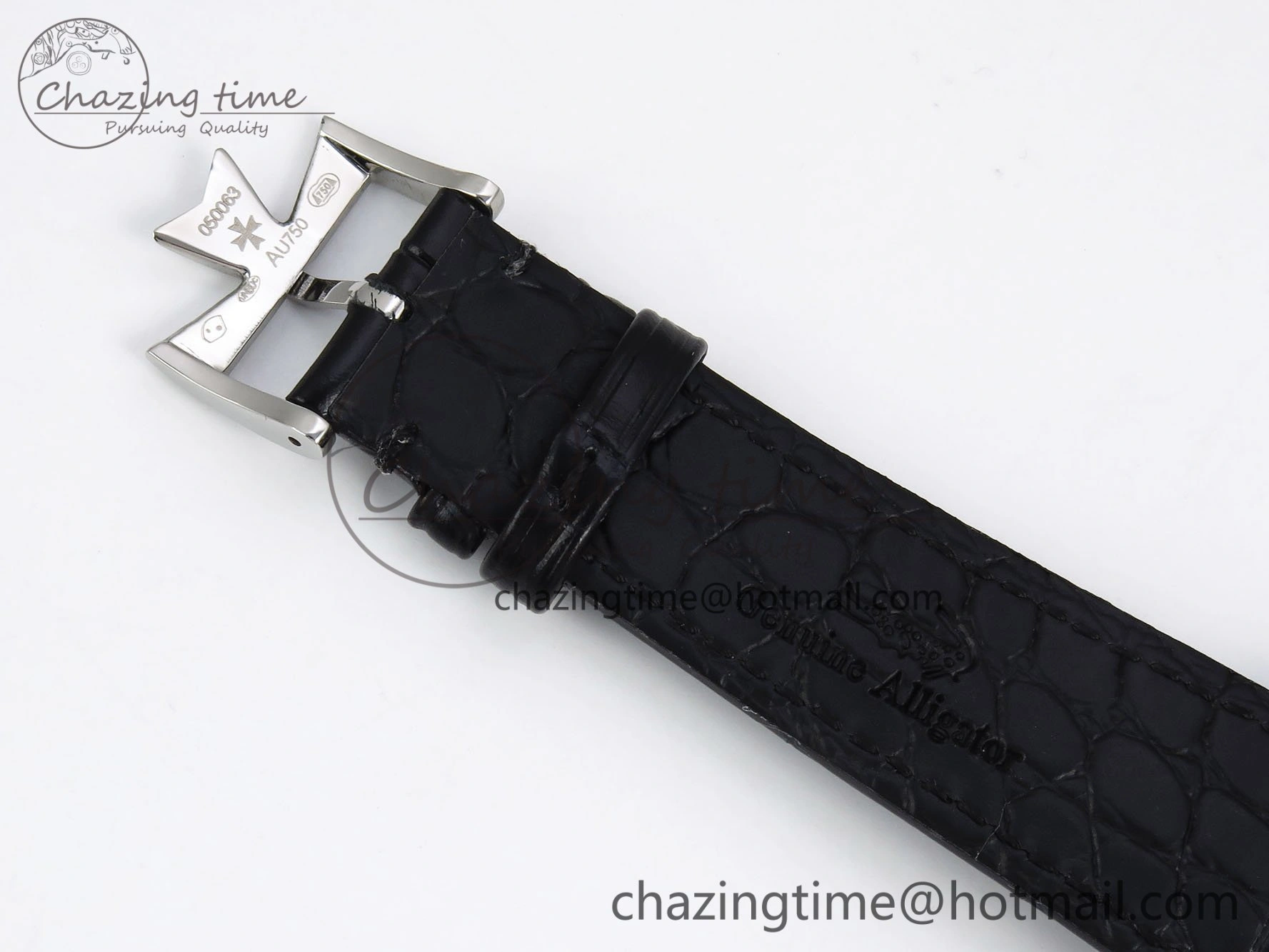 Traditionnelle Tourbillon SS RMSF Best Edition White Textured Dial on Black Leather Strap