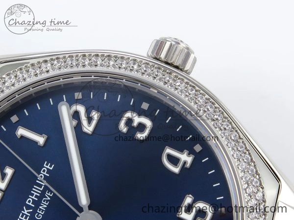 Twenty~4 7300 1200A SS PPF 1:1 Best Edition Blue Dial on SS Bracelet A324 Super Clone