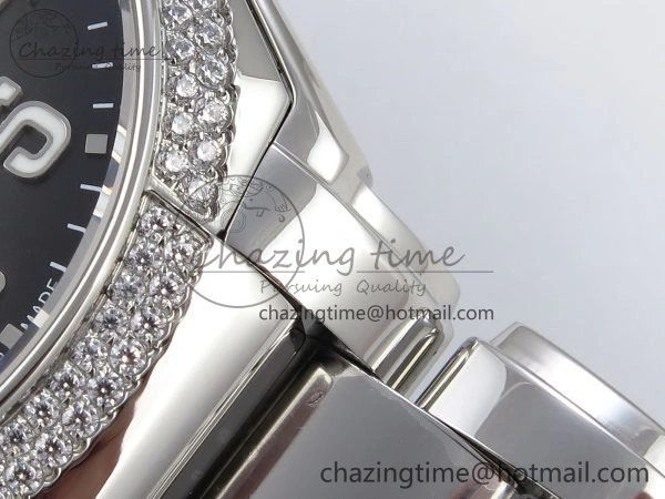 Twenty~4 7300 1200A SS PPF 1:1 Best Edition Gray Dial on SS Bracelet A324 Super Clone