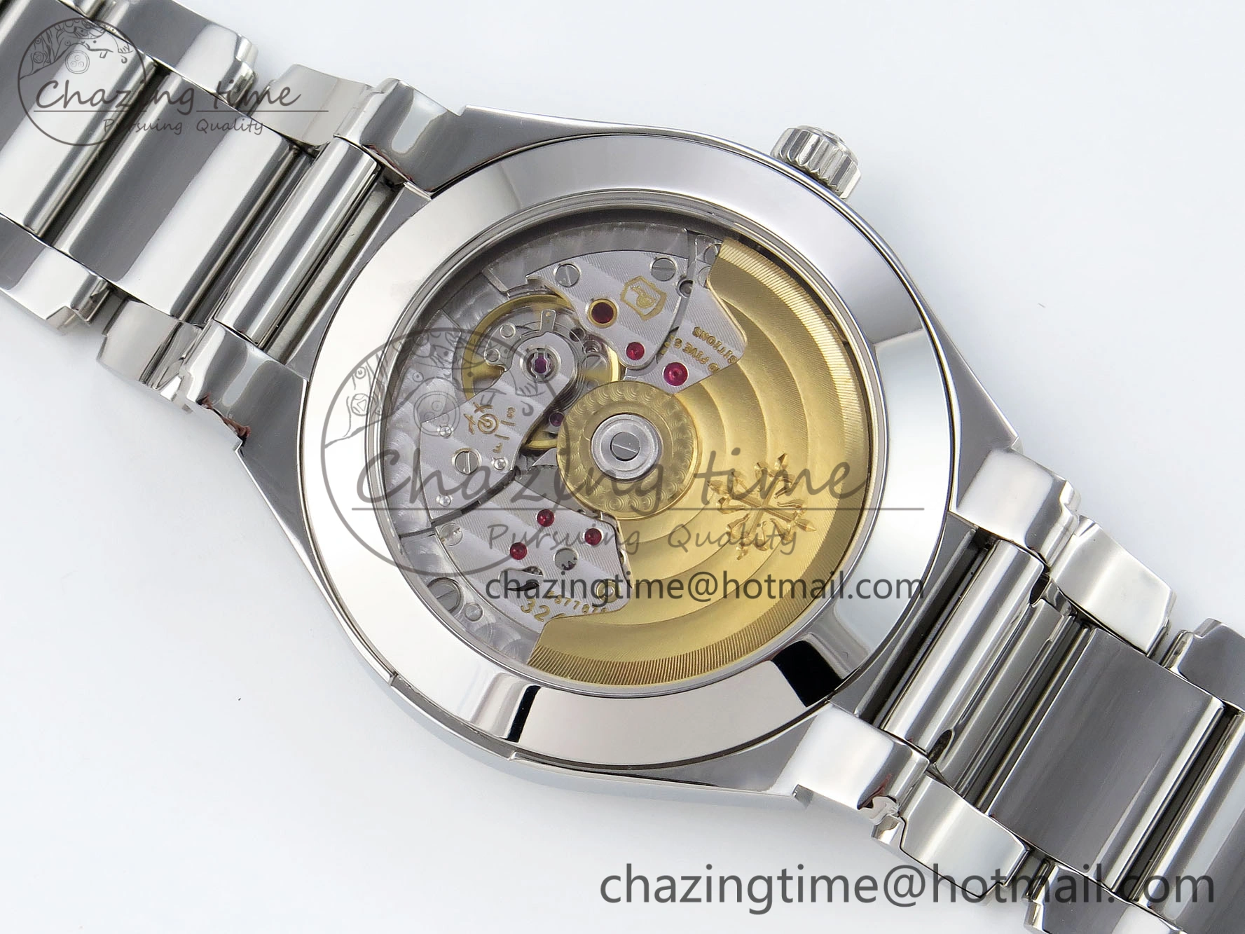 Twenty~4 7300 1200A SS PPF 1:1 Best Edition Green Dial on SS Bracelet A324 Super Clone