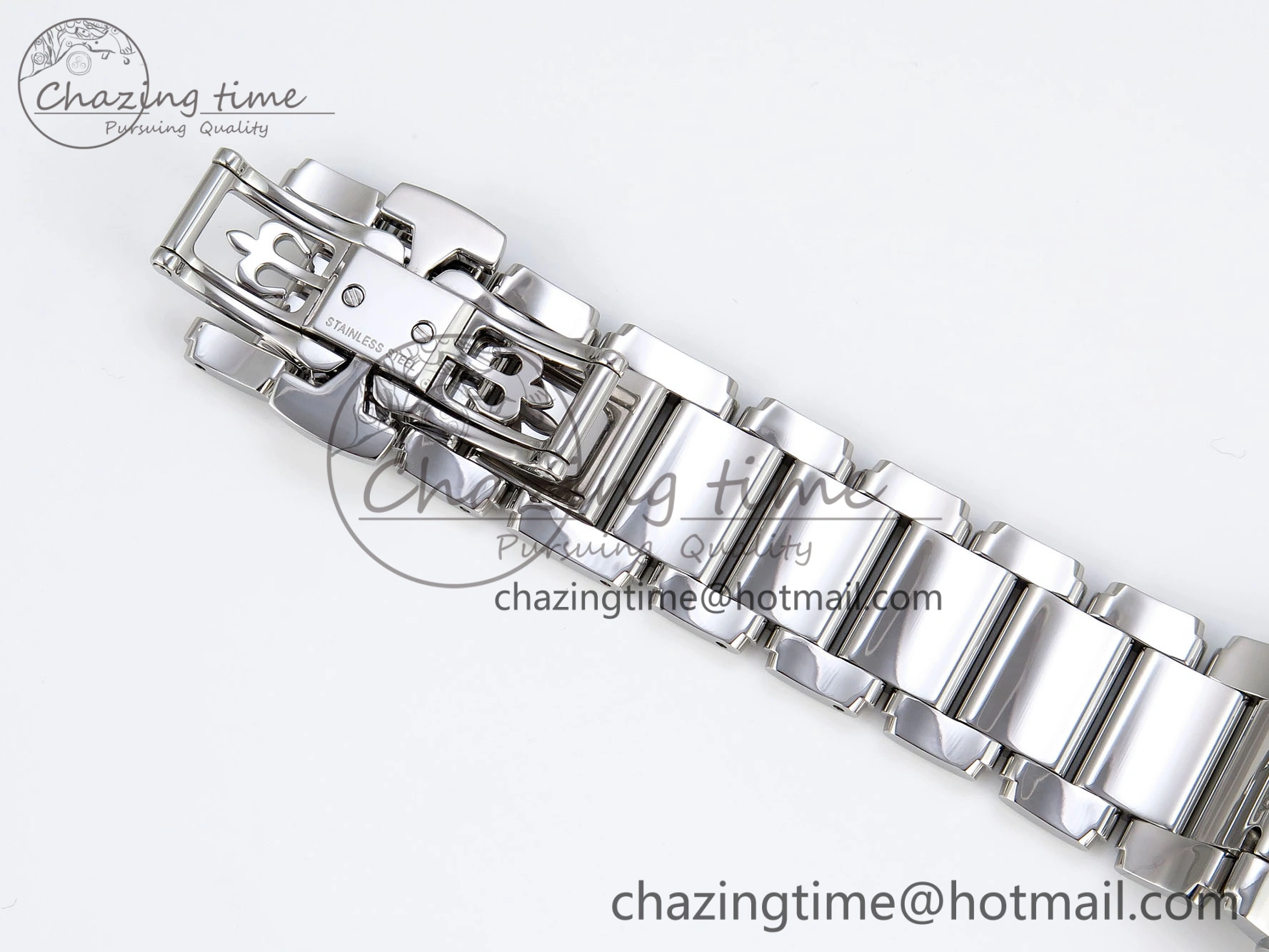 Twenty~4 7300 1200A SS PPF 1:1 Best Edition Green Dial on SS Bracelet A324 Super Clone