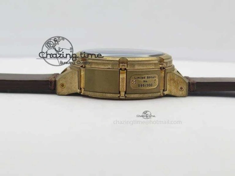 U-51 Chimera Bronzo 1:1 Best Edition Brown Dial On Brown Leather Strap A7750
