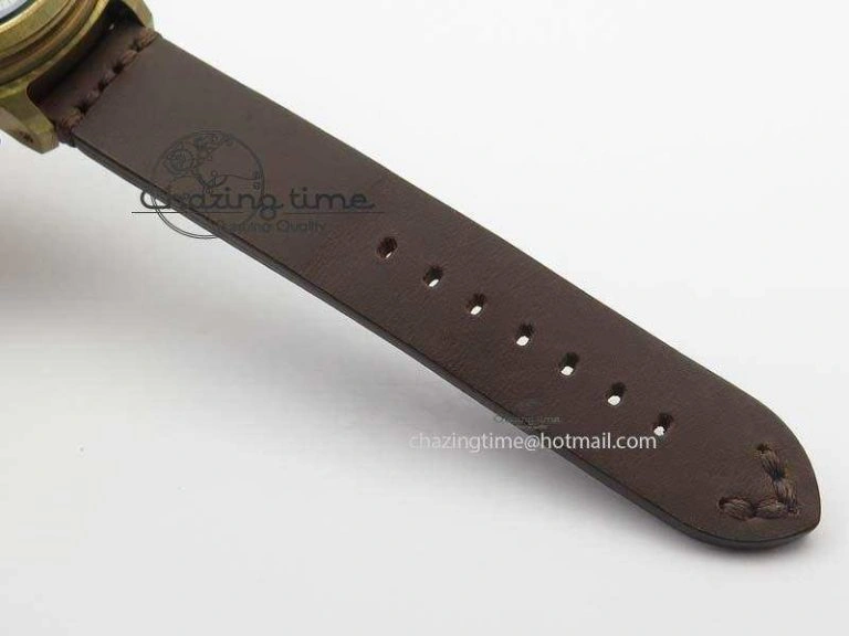 U-51 Chimera Bronzo 1:1 Best Edition Brown Dial On Brown Leather Strap A7750