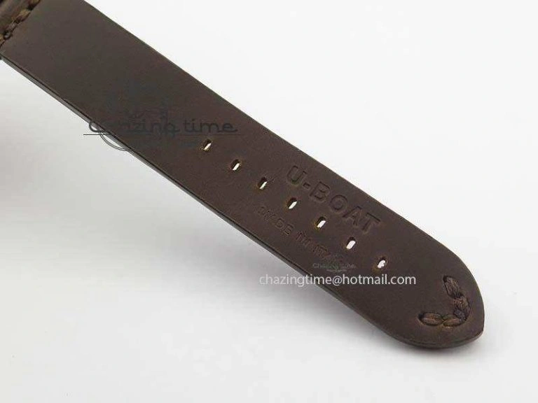 U-51 Chimera Bronzo 1:1 Best Edition Brown Dial On Brown Leather Strap A7750