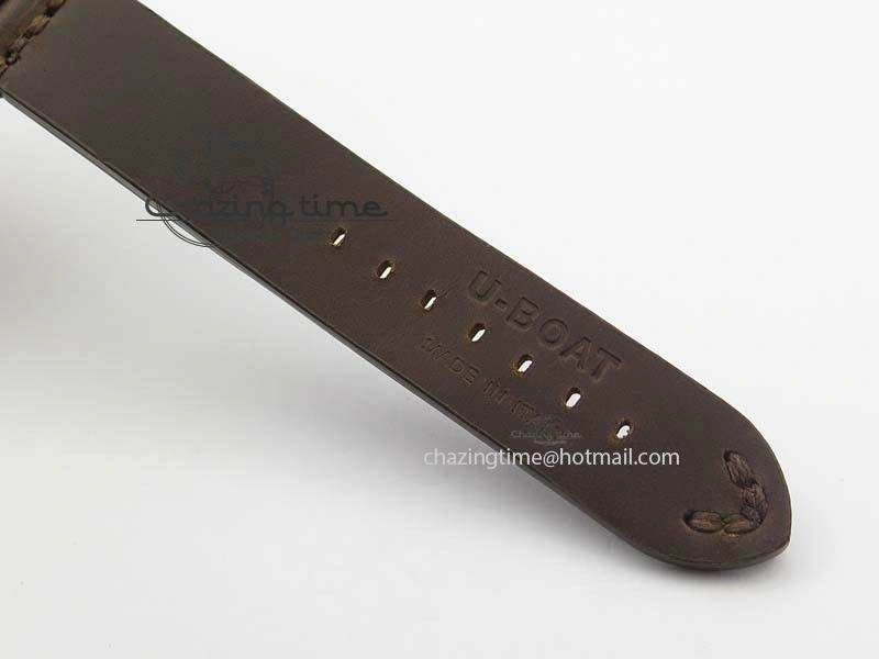 U-51 Chimera Bronzo 1:1 Best Edition Brown Dial On Brown Leather Strap A7750