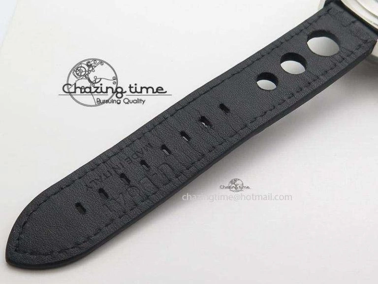U-51 Chimera Watch Limited Edition Black Dial on Black Leather Strap A7750
