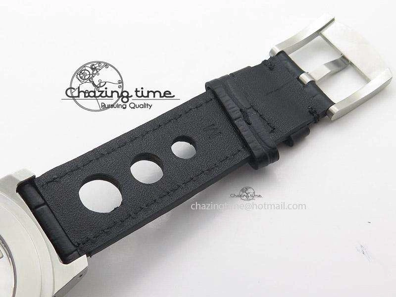 U-51 Chimera Watch Limited Edition Black Dial on Black Leather Strap A7750