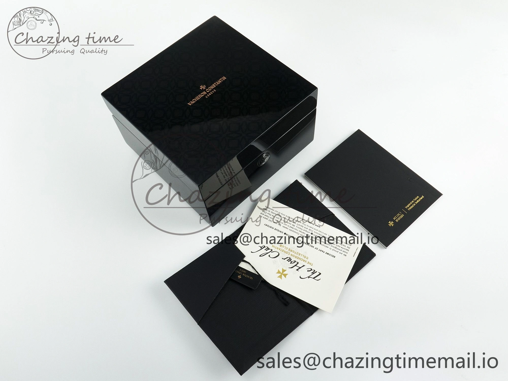 VACHERON CONSTANTINE THE LATEST VERSION BOX AND PAPERS