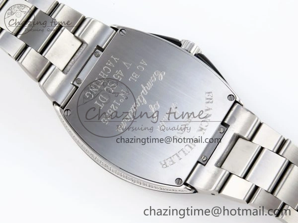 VANGUARD SS BLACK FULL DIAMONDS ABF BEST EDITION DIAMONDS BLUE DIAL ON DIAMONDS BRACELET A2824