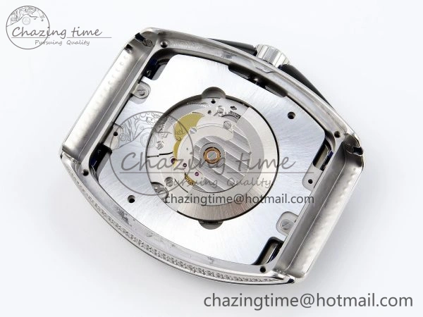 VANGUARD SS BLACK FULL DIAMONDS ABF BEST EDITION DIAMONDS BLUE DIAL ON DIAMONDS BRACELET A2824