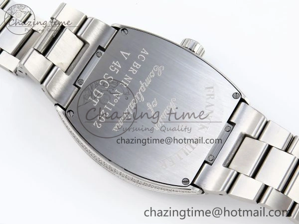 VANGUARD SS FULL DIAMONDS ABF BEST EDITION DIAMONDS BLUE DIAL ON DIAMONDS BRACELET A2824
