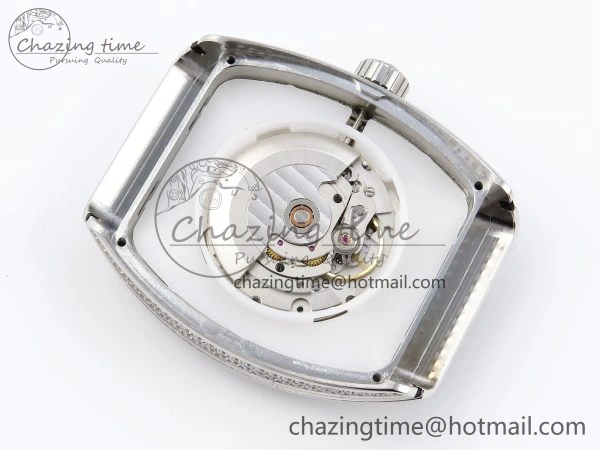 VANGUARD SS FULL DIAMONDS ABF BEST EDITION DIAMONDS BLUE DIAL ON DIAMONDS BRACELET A2824