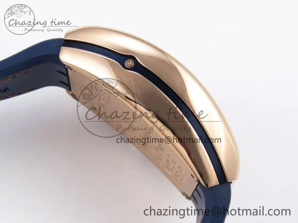 Vanguard Chrono RG ABF 1:1 Best Edition Blue Dial on Blue Nylon Strap A7750