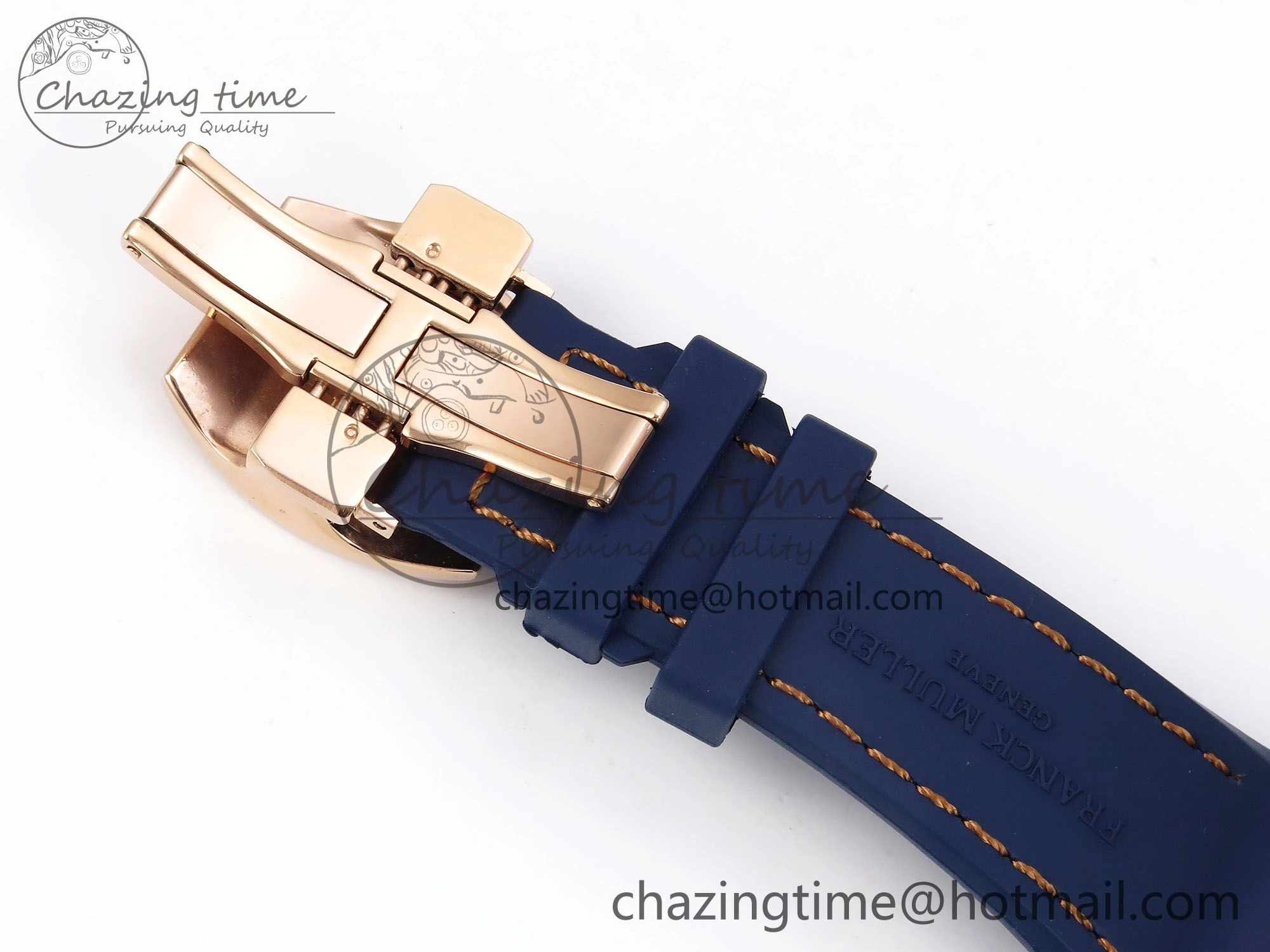 Vanguard Chrono RG ABF 1:1 Best Edition Blue Dial on Blue Nylon Strap A7750