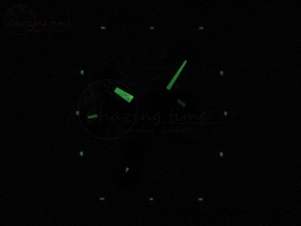 Vanguard Chrono RG Diamonds ABF 1:1 Best Edition Black Dial on Black Leather Strap A7750